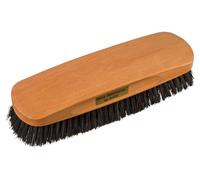 Brosse à vêtements, 17,5 cm, poils rigides, bois de poire