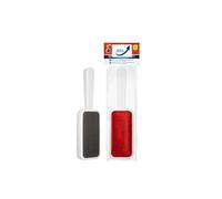 Brosse à vêtements double face 2 en 1 en velours, pour nettoyer en douceur les vestes, manteaux, vêtements et tapis