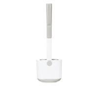 Brosse à WC Brosse à toilettes Brosse à toilettes REINA Brosse à WC en silicone 12,3x6,2x36,5 cm HOMLA