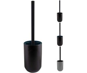 Brosse à WC Spirella Brosse à WC "Jaro" Faïence 11 x 41,5 cm - noir pétrole