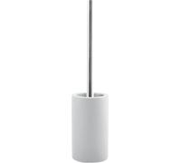 Brosse à WC Spirella "Tube" Brosse à WC Garniture de WC en porcelaine blanche mate