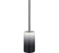 Brosse à WC Spirella "Tube" Brosse à WC Garniture de WC en porcelaine blanche/noire