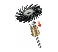 Brosse abrasive de précision DREMEL S471 - Diamètre 25mm - Grain 36 - Pour Ponçage et Polissage