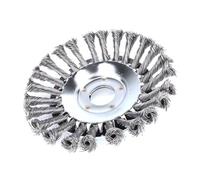 Brosse - Accessoire 150mm pour débroussailleuse, efficace dans la coupe et le désherbage, fabriqué en acier résistant, idéal pour travaux de jardinage*