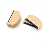 Brosse anti-peluches en bois, peigne portable pour tricot en laine et cachemire, rasoir manuel pour enlever les pilules et les peluches, marron