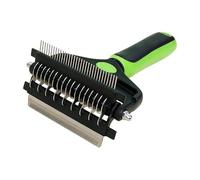 Brosse Anti-Perte Pour Chien Râteau Double Face Sécurisé Pour Sous-Poil