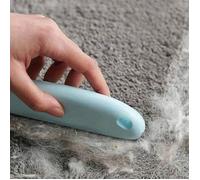 Brosse Anti Poil Caoutchouc pour Animaux - Brosse Réutilisable Attrape Poils Chien Chat - Nettoyage Canapé Tapis Vêtements Voiture