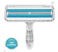 Brosse Anti Poils Animaux - Magique - Bleu - Portable - Pour Chat et Chien - Lavable