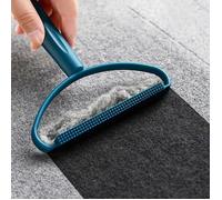 Brosse anti poils et peluches réutilisable - enlève poils animaux sur vêtements, canapé, tapis - nettoyage facile