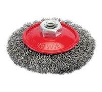 Brosse biseautée à fils dacier ondulés Silverline G