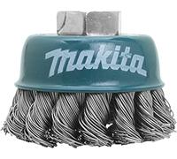 Brosse boisseau à fils acier torsadés Ø 60mm - MAKITA - D-24119