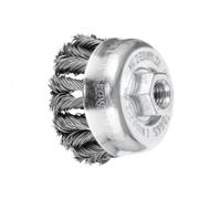 PFERD TOOLS Brosse à dents COMBITWIST TBG Ø 65mm M14 Ø fil d'acier 0,50 pour meuleuse d'angle POS TBG 65/M14 CT ST 0,50 43305051