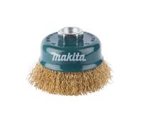 Makita Brosse boisseau D-39768 Ø75 mm fils acier laitonés ondulés M14 0,3 mm