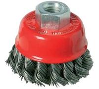 Brosse boisseau à fils dacier torsadés Silverline G