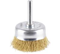 Brosse boisseau à fils ondulés laitonnés, 0,2 mm, 50 mm, 4500 tr/ min Bosch 2608622008