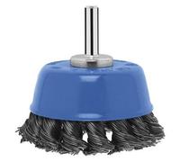 Brosse boisseau à fils torsadés, Ø 65 mm 6 mm