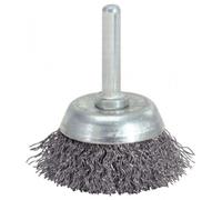 Brosse boisseau acier 0,3 mm, Ø 38 mm