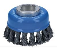Brosse boisseau acier X-Lock BOSCH Ø75 Fil 0.35 mm - 2608620726