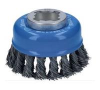Brosse boisseau acier X-Lock BOSCH Ø75 Fil 0.35 mm - 2608620726 G
