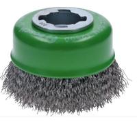 Brosse boisseau inox X-Lock BOSCH Ø75 Fil 0.30 mm - 2608620728