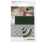 Brosse boisseau pour perceuses - fils ondulés, laitonnés, 75 mm Bosch 2609256519