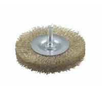 Brosse boisseau pour perceuses - fils ondulés, laitonnés, 75 mm Bosch 2609256529