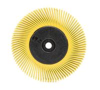 3M Scotch-Brite Radial Bristle Disc BB-ZB avec bride, jaune, 152,4 mm, P80, type A #27606 x1 morceau