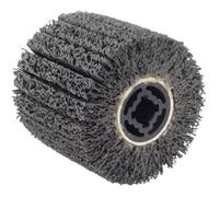 Brosse fibre carbure de silicium pour métal - 120 x 100 mm - FARTOOLS