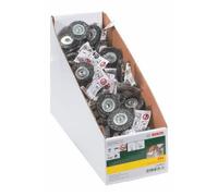 Brosse circulaire Ø 38 x LA TIGE 6mm )