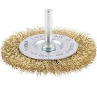 Bosch Brosse circulaire 75 mm à fils ondulés et laitonnés 0,2 mm 75 mm, 0,2 mm, 10 mm Quantité:1