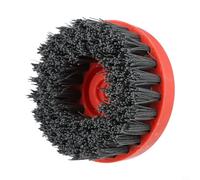 Brosse circulaire abrasive en fil d'acier de 10,2 cm avec filetage M10 pour polir et meuler des surfaces de granit, marbre et béton (500#)