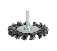 Brosse circulaire acier torsadé 0,3 mm, Ø 75 mm