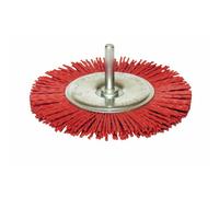 Brosse circulaire nylon - tige 6 mm - diamètre 100 mm LEMAN