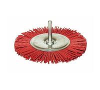 Brosse circulaire nylon - tige 6 mm - diamètre 50 mm LEMAN