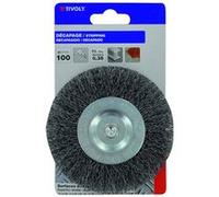 Brosse circulaire perceuse pour métal, Diam.100 mm