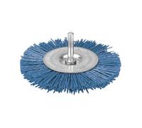 Brosse circulaire sur tige - SCID - Fils nylon gris - Diamètre 100 mm