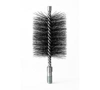 Brosse cloisonnée Brosse métallique Brosse de cheminée Brosse à chaudière Cheminée poêle brosse Balai de cheminée Goupillon rond de dimensionnellement stable Fil en acier Qualité de ramoneur - 90mm