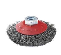 Brosse cuvette acier ondul? 100 mm