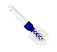 Brosse d'angle de piscine, brosse de nettoyage pour installation au sol, brosse à récurer ronde pour piscines d'angle et escaliers, pour le raccordement de barres standard à la piscine de fond