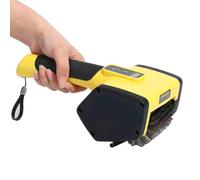 Brosse de Barbecue électrique avec Affichage numérique, Brosse de Nettoyage de Gril motorisée, Type-C Rechargeable à 2 Vitesses, for Le Camping et Les barbecues familiaux(Yellow)