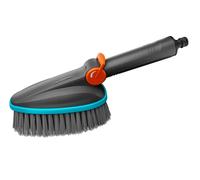 Brosse de lavage à main M souple réglable Cleansystem, raccordable à l'eau, pour petites surfaces