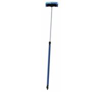 Brosse de lavage - souple - manche télescopique - avec robinet d'arrêt - 1,80 m FAUQUET