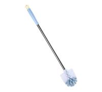 Brosse de Nettoyage de Cuvette de Toilette à Long Manche, Brosse à Récurer de Salle de Bain en Acier Inoxydable, Brosse à Récurer de Toilette pour Salle de Bain à Domicile
