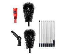 Brosse De Nettoyage De Gouttière Brosse De Toit À Manche Télescopique | Manche De Nettoyage 3,2 M Pour Entretien Toiture Et Élimination Débris Jardin