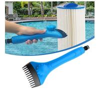 Brosse de Nettoyage du Filtre, Nettoyant pour Filtre de Piscine Brosse Propre, Spa Piscine Nettoyage Débris et de la Saleté Filtre