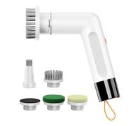 Brosse de nettoyage électrique - Épurateur rotatif électrique imperméable, rechargeable | Solution d'équipement de nettoyage à rotation forte, outil de nettoyage à têtes multiples pour m