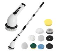Brosse de nettoyage électrique Outils de nettoyage | Brosse à batterie rechargeable sans fil adaptée pour voiture, salle de bain, maison, douche, sol, carrelage, baignoire,