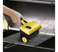 Brosse de nettoyage électrique pour barbecue - Têtes rotatives à 360° - Pulvérisation d'eau One-Touch - 2 vitesses - Pour carrelage, poêle, évier