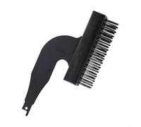 Brosse de nettoyage électrique pour scie alternative, roue en fil d'acier pour enlever la rouille et tête en poils de nylon, outil de meuleuse en métal pour décapage du bois, maçonnerie en béton (fil