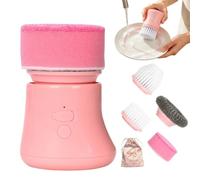Brosse de nettoyage électrique rotative sans fil étanche petit nettoyeur | Brosse de nettoyage portable pour carrelage de salle de bain pour maison, cuisine, toilettes, baignoire, évier, mur, sol